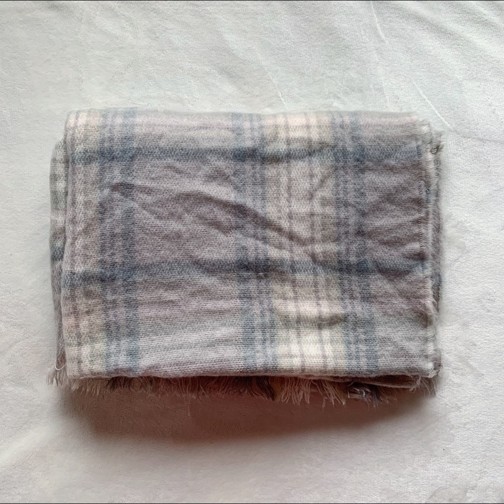 H&M Plaid Blanket Scarf
